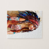 Indischer Krieger Puzzle (Horizontal)