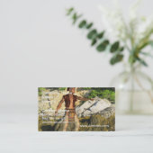 Indischer Krieger Visitenkarte (Stehend Vorderseite)