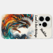 Indischer Künstlerstamm Case-Mate iPhone Hülle (Rückseite (Horizontal))