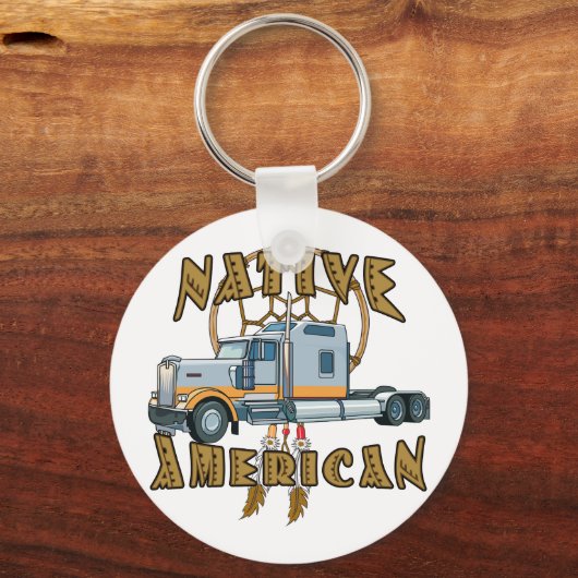 Indischer Lastkraftwagen Schlüsselanhänger (Vorderseite)