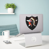 Indischer Leiter 1 Aufkleber (Laptop auf Schreibtisch)