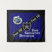 "Indischer Leiter" 2. Infanterieabteilung Wandteppich (Vorderseite (Horizontal))