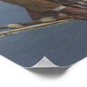 Indischer Leiter im Nordwesten in Full Regalia Poster (Ecke)