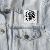 Indischer Leiter-Kopf Button (Beispiel)