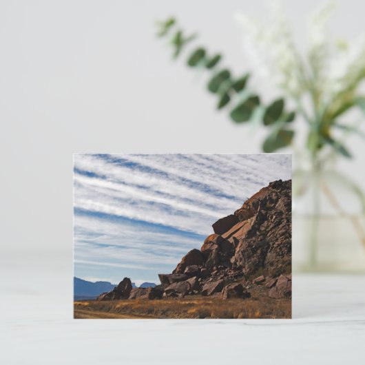 Indischer Leiter Postkarte (Stehend Vorderseite)