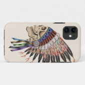 Indischer Leiter-Schädel iphone 5 Fall Case-Mate iPhone Hülle (Rückseite (Horizontal))