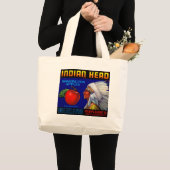 Indischer Leiter Washington Äpfel Jumbo Stoffbeutel (Vorderseite (Produkt))