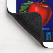 Indischer Leiter Washington Äpfel Mousepad (Ecke)