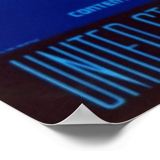 Indischer Leiter Washington Äpfel Poster (Ecke)