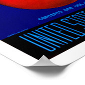 Indischer Leiter Washington Äpfel Poster (Ecke)