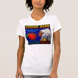 Indischer Leiter Washington Äpfel T-Shirt