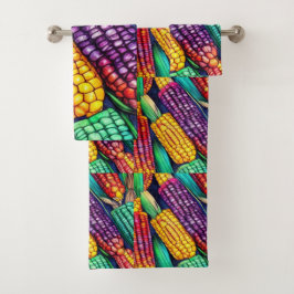 Indischer Mais Badhandtuch Set