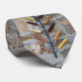 Indischer Mais Halloween-Krawatte Krawatte (Gerollt)