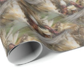 Indischer Mais im Korb Geschenkpapier (Rolleneckpunkt)