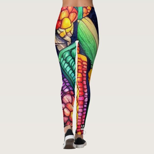 Indischer Mais Leggings (Rückseite)
