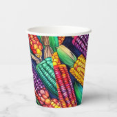 Indischer Mais Pappbecher (Rückseite)