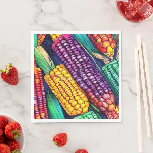 Indischer Mais Serviette (Beispiel)