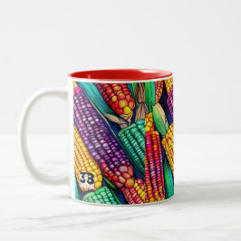 Indischer Mais Zweifarbige Tasse