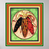 Indischer Maisprint Poster (Vorne)