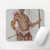 Indischer Mann von Florida Mousepad (Mit Mouse)