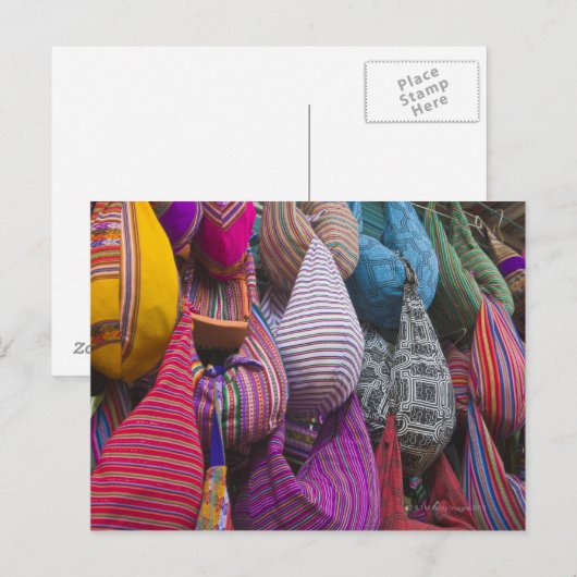 Indischer Markt, Miraflores, Lima, Peru Postkarte (Vorne/Hinten)