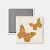 Indischer Monarch Magnet (Vorderseite/Rückseite)