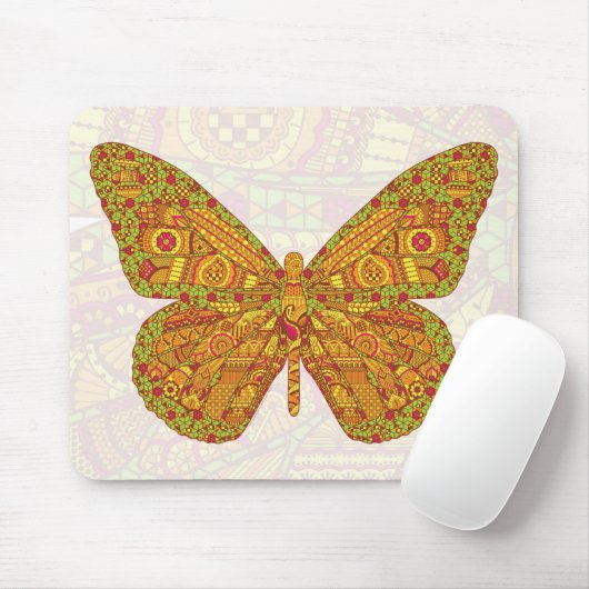 Indischer Monarch Mousepad (Mit Mouse)