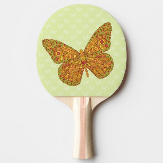 Indischer Monarch Ping Pong Paddle Tischtennis Schläger (Vorderseite)
