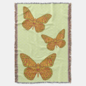 Indischer Monarch Throw Blanket Decke (Vorderseite Vertikal)