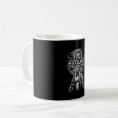 Indischer Motorrad Kaffeetasse (Vorderseite Links)