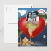 Indischer Muslim Postkarte (Vorne/Hinten)