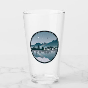 Indischer New Yorker Spiegelbild Glas