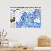 " Indischer Ozean: 1992 Detaillierte MAP ... Poster (Küche)