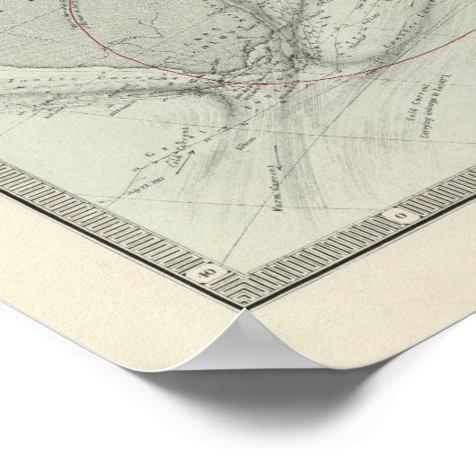 Indischer Ozean 2 Poster (Ecke)