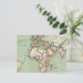 Indischer Ozean, Atlantik Postkarte (Stehend Vorderseite)