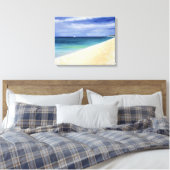 Indischer Ozean II 1995 Leinwanddruck (Insitu (Schlafzimmer))