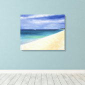 Indischer Ozean II 1995 Leinwanddruck (Insitu (Holzboden))