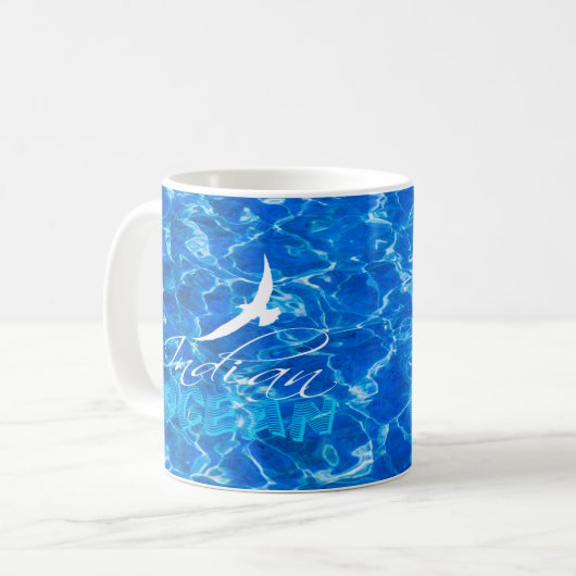 Indischer Ozean Kaffeetasse (Vorderseite Links)