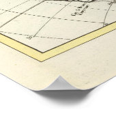 Indischer Ozean Poster (Ecke)