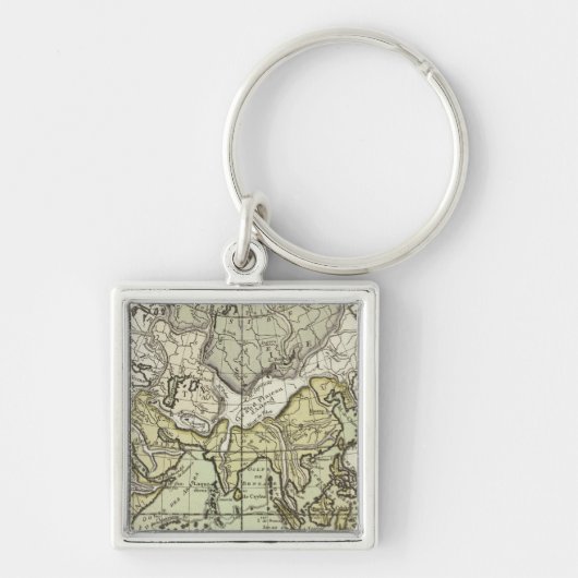 Indischer Ozean Schlüsselanhänger (Vorne)