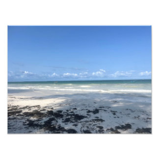 Indischer Ozean Weißer Sandstrand Fotoabzug Fotodruck