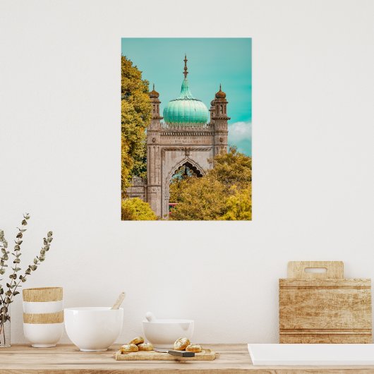 Indischer Palast Poster (Küche)