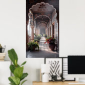 Indischer Palast Poster (Heimbüro)