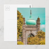 Indischer Palast Postkarte (Vorne/Hinten)