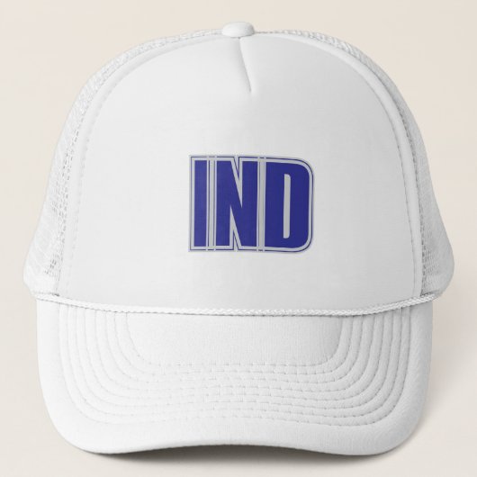Indischer Patriot Truckerkappe (Vorderseite)