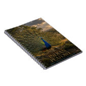 Indischer Pfau Waldrand ANIMALS Notizblock (Rechte Seite)