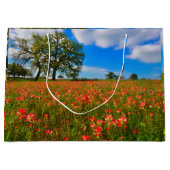 Indischer Pinsel Große Geschenktüte (Vorderseite)