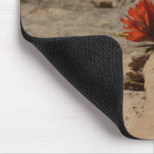 Indischer Pinsel in Rocks bei Zion Mousepad (Ecke)