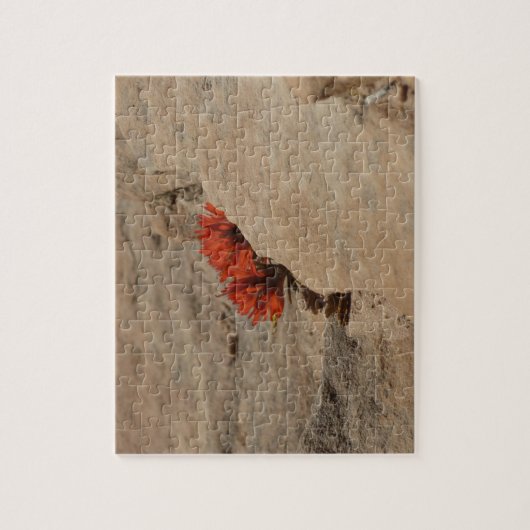 Indischer Pinsel in Rocks bei Zion Puzzle (Vertikal)