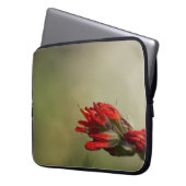 Indischer Pinsel Laptopschutzhülle (Vorderseite Links)